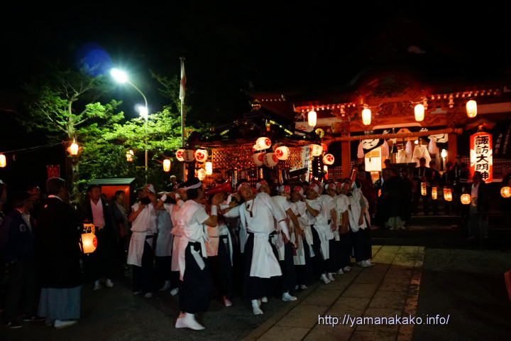 山中諏訪神社 山中明神例大祭 「安産祭り」2017 山中諏訪神社 山中明神例大祭 「安産祭り」2017