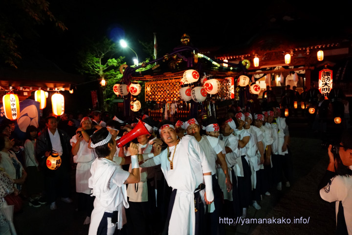 山中諏訪神社 山中明神例大祭 「安産祭り」2017 山中諏訪神社 山中明神例大祭 「安産祭り」2017