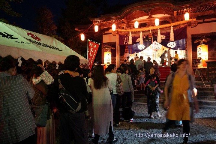 山中諏訪神社 山中明神例大祭 「安産祭り」2017 山中諏訪神社 山中明神例大祭 「安産祭り」2017