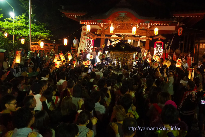 山中諏訪神社 山中明神例大祭 「安産祭り」2017 山中諏訪神社 山中明神例大祭 「安産祭り」2017