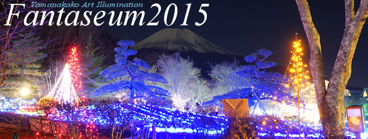 2015年 山中湖アートイルミネーション ファンタジウム 2015年 山中湖アートイルミネーション ファンタジウム